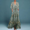 Women's Summer Dress Maxi | Elegant Floral Fit Flow