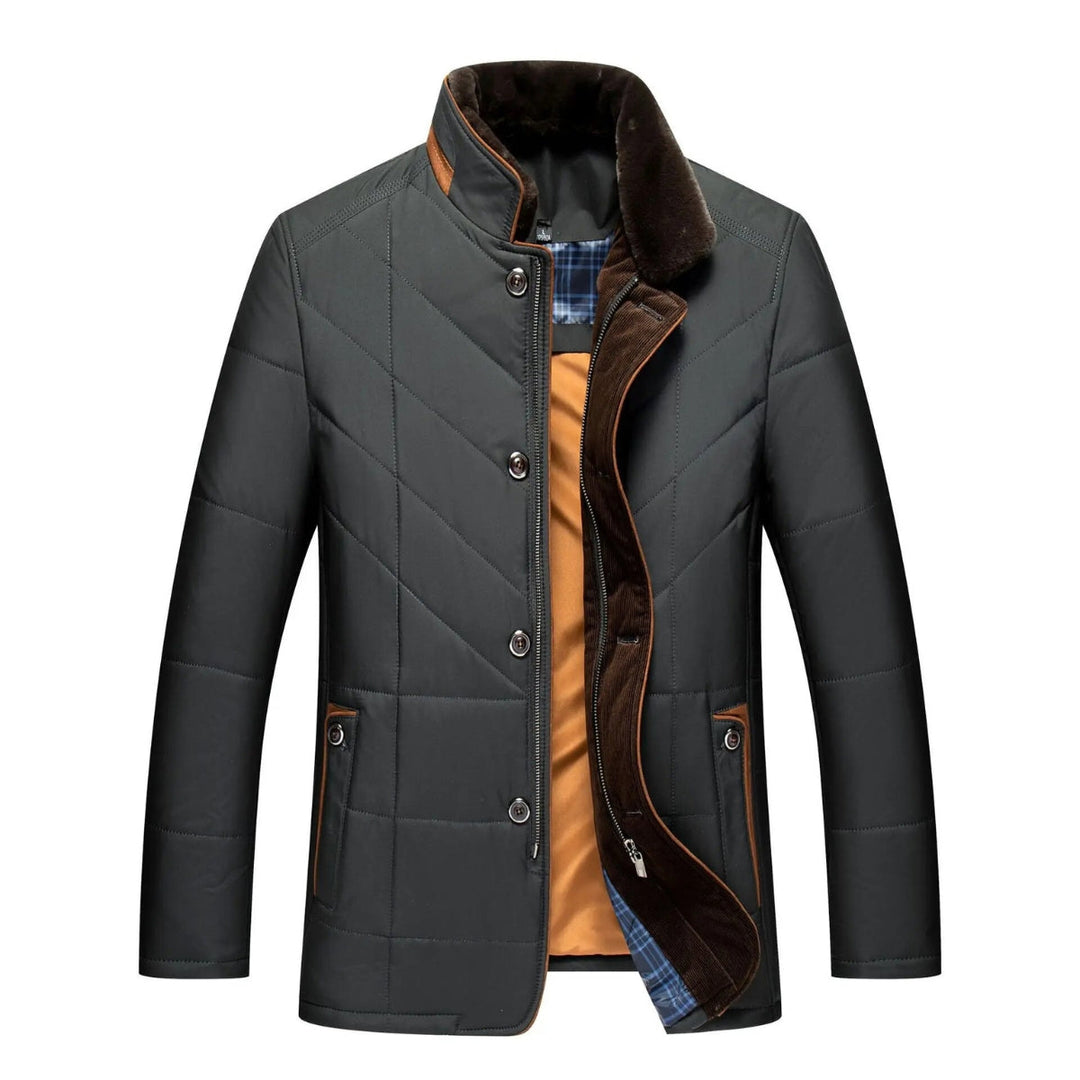 Thomas | Winter jacket-vest with stand-up collar