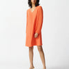 Women's Summer Dress A Line Long Sleeve | V Neck Dress