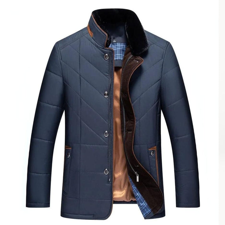 Thomas | Winter jacket-vest with stand-up collar