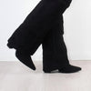 Women's Cowboy Boots Knee High | Suede Pointed Toe Boots