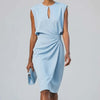 Women's Summer Dress Midi Sleeveless | Cocktail Dress