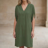 Women's Summer Dress Casual | V Neck Sleeveless Dress