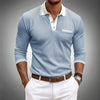 Men's Polo Shirt Long Sleeve Casual | Active Shirt