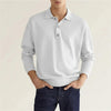 Men's Polo Shirt Knit Long Sleeve | Casual Shirt