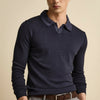 Men's Polo Shirt Merino Knit | Long Sleeve
