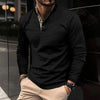Men's Polo Shirt Collar Long Sleeve | Casual Shirt