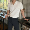 Men's Polo Shirt Collar Slim Fit | Casual Polo