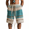 Men's Shorts Beachwear Loose Drawstring | Casual Beach Shorts