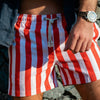 Men's Shorts Swim Trunks Striped | Beach Wear