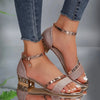 Women's Sandals Cushioned Insole Ankle Strap | Orthopedic Sandals