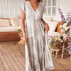Women's Summer Dress Maxi A Line | Printed Dress