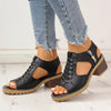 Women's Sandals Chunky Heel Open Toe | Casual Sandals