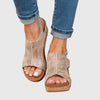 Women's Sandals Wedge Adjustable | Cushioned Footwear