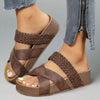 Women's Sandals Wedge Heel |  Slip On Footwear