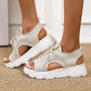 Women's Sandals Platform Lace Up | Breathable Mesh Sandals