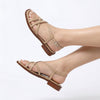 Women's Sandals Strappy Flat Slingback Adjustable | Flat Sandals