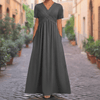 Women's Summer Dress Midi | Pocketed Casual Dress