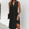 Women's Summer Dress Sleeveless | Casual Knee Length Dress