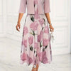Women's Summer Dress Floral Maxi | Elegant Dress with Jacket