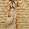 Women's Summer Dress Floral Maxi | Beach Vacation Dress