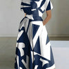 Women's Summer Dress Floral Midi | Casual Vacation Dress