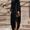 Women's Summer Dress Floral Maxi | Long Sleeve Dress