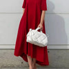 Women's Summer Dress Midi | High Low Hem Dress