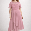 Women's Summer Dress Midi | Floral Lace Dress