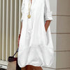 Women's Summer Dress Formal Midi | Shirt Dress