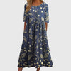 Women's Summer Dress Maxi Casual | Floral Dress Pockets