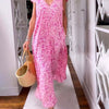Women's Summer Dress Maxi Long Sleeve | Casual Dress