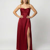 Women's Summer Dress Satin Maxi | Elegant Evening Dress