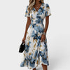 Women's Summer Dress Formal Midi | Wrap Dress