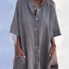 Women's Summer Shirt Dress Casual | Boho Shirt Dress